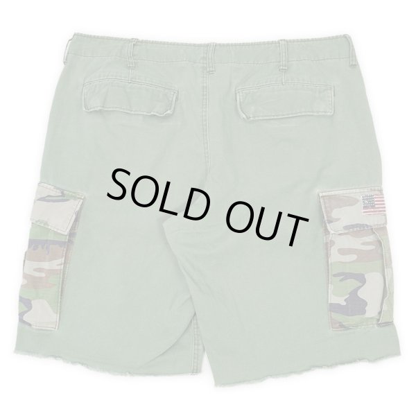 画像2: 00's Denim & Supply 6ポケット カーゴショーツ (2)