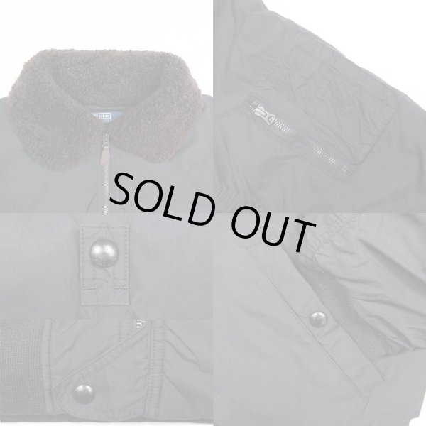 画像4: 90's Polo Ralph Lauren B-15 type ダウンジャケット (4)