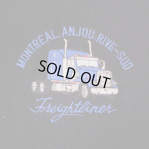 画像3: 80-90's TRIUM レザー切り替えスタジャン “ALL BLACK” (3)