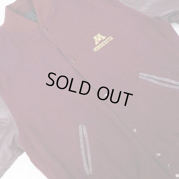 画像5: 80's Holloway レザー切り替えスタジャン "MADE IN USA" (5)