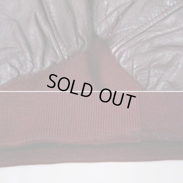 画像6: 80's Holloway レザー切り替えスタジャン "MADE IN USA" (6)