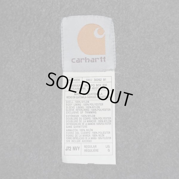 画像2: 00's Carhartt フリースライナー ナイロンジャケット (2)