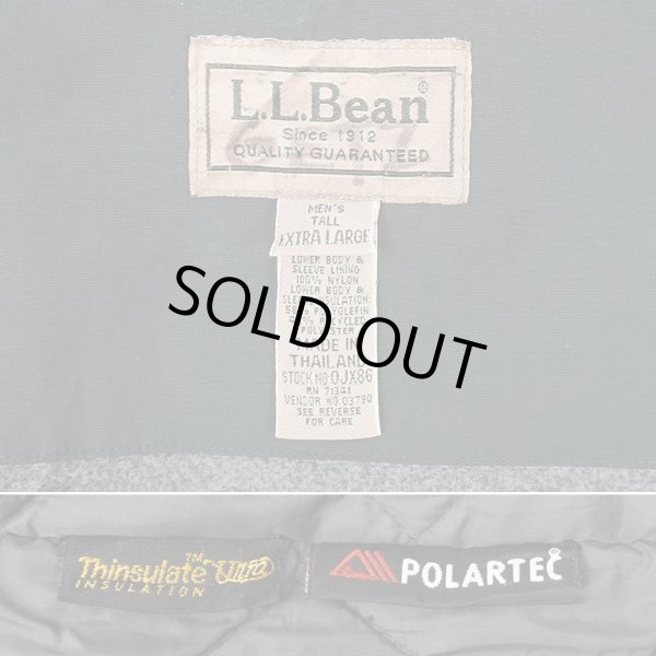 画像3: 00's L.L.Bean フリースライナー マウンテンジャケット “GREEN” (3)