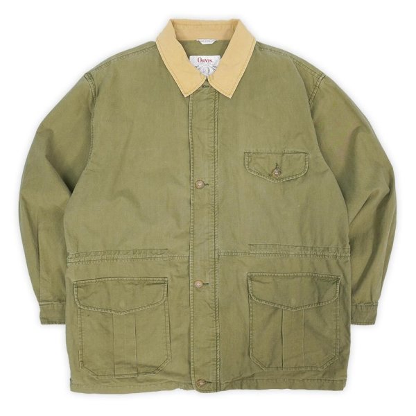 画像1: 90's ORVIS コットンポプリン フィールドコート (1)