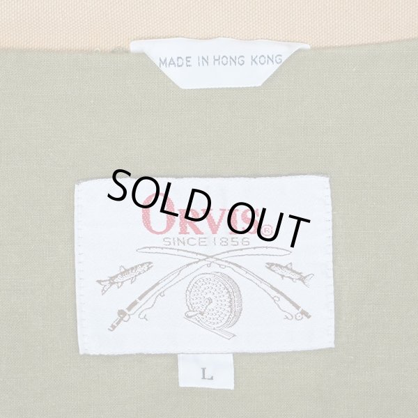 画像2: 90's ORVIS コットンポプリン フィールドコート (2)