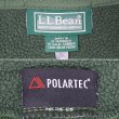 画像2: 00's L.L.Bean プルオーバーフリースジャケット "OLIVE" (2)