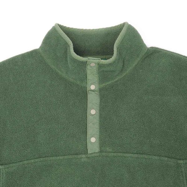画像3: 00's L.L.Bean プルオーバーフリースジャケット "OLIVE" (3)