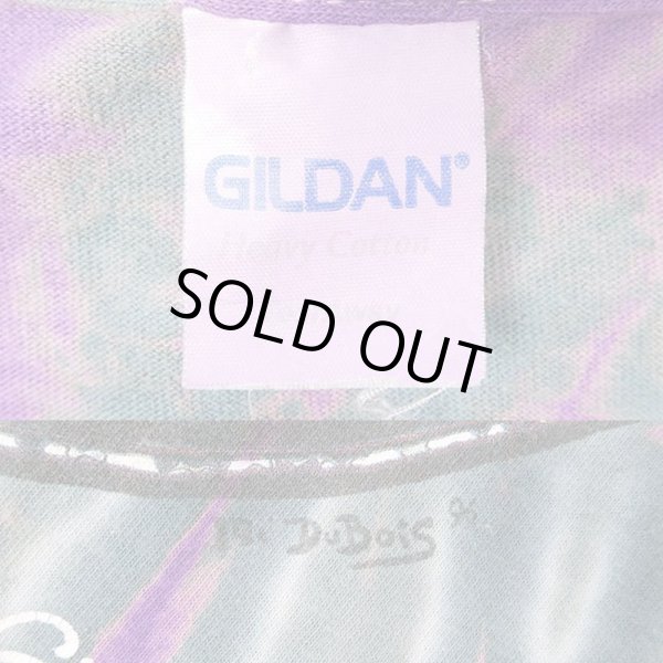 画像3: 00's Mike Dubois タイダイ染め プリントTシャツ (3)