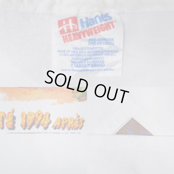 画像2: 90's THE FLINT STONES × Mc Donald's プリントTシャツ (2)