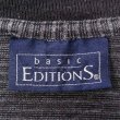 画像2: 90's BASIC EDITIONS マルチボーダー柄 L/S Tシャツ (2)