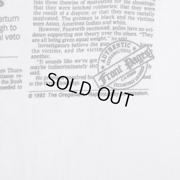 画像4: 90's The Oregonian × PORTLAND TRAIL BLAZERS Tシャツ "MADE IN USA" (4)