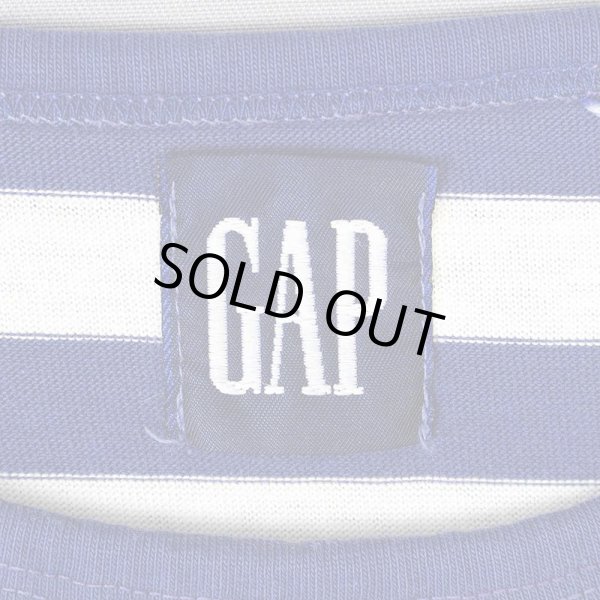 画像2: 90's OLD GAP ボーダーTシャツ (2)