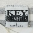 画像2: 90's KEY ELEMENTS ボーダーTシャツ “MADE IN USA” (2)