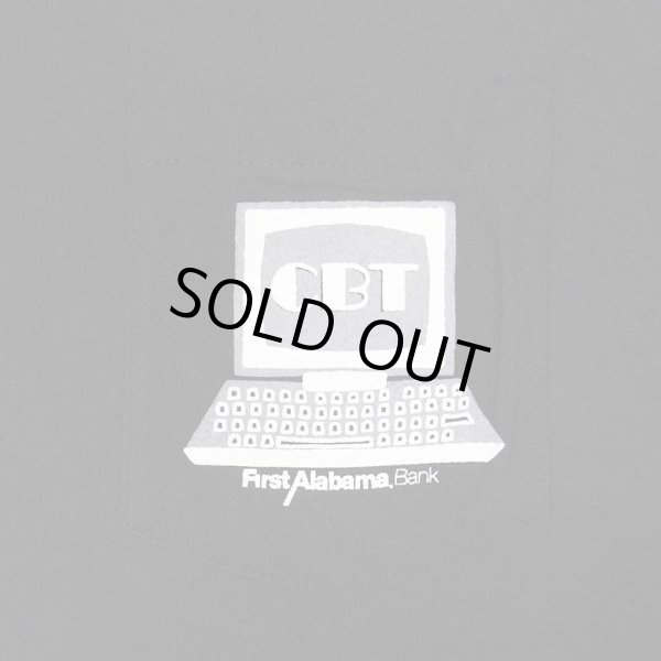 画像2: 90's First Alabama Bank ポケットTシャツ "DEADSTOCK" (2)