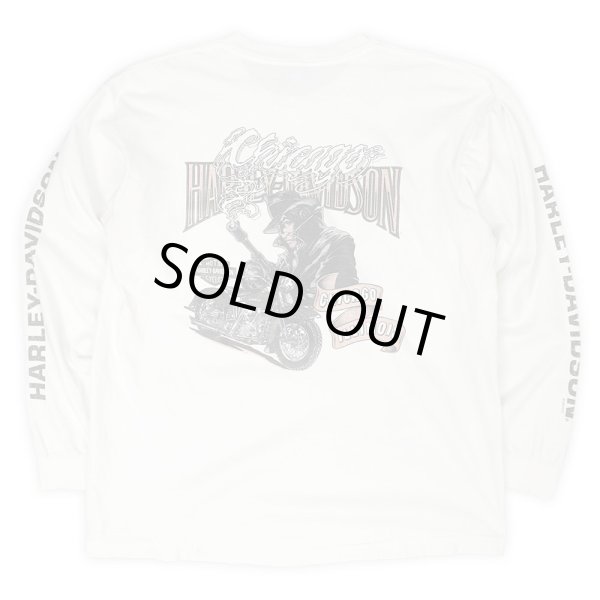 画像2: Early 00's HARLEY-DAVIDSON L/S ポケットTシャツ "MADE IN USA" (2)