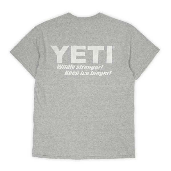 画像1: 00's YETI 両面プリントTシャツ (1)