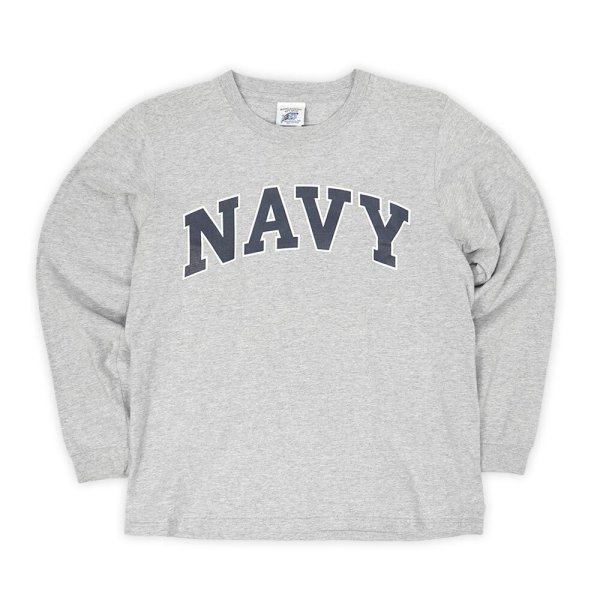 画像1: 00's USNA L/S プリントTシャツ “MADE IN USA” (1)