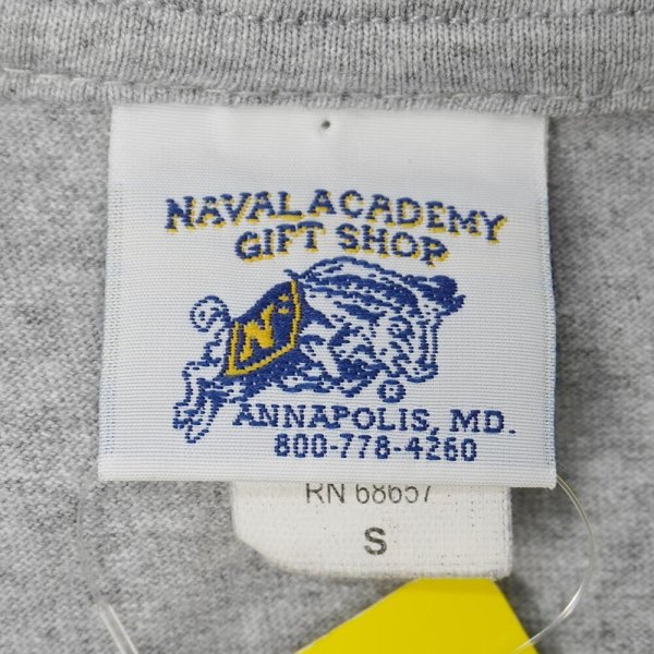 画像2: 00's USNA L/S プリントTシャツ “MADE IN USA” (2)