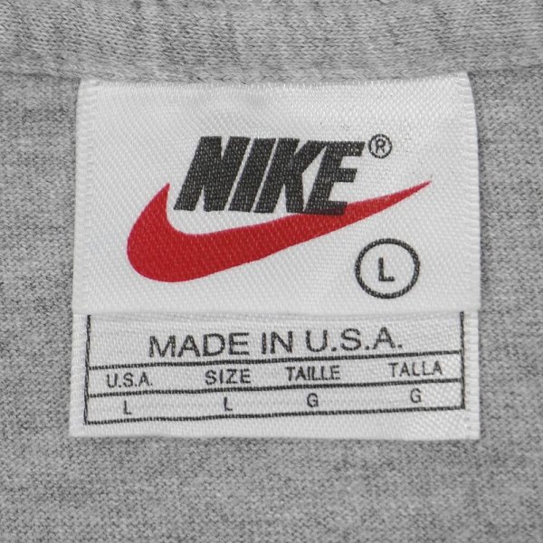 画像2: 90's NIKE ロゴプリントTシャツ "MADE IN USA" (2)