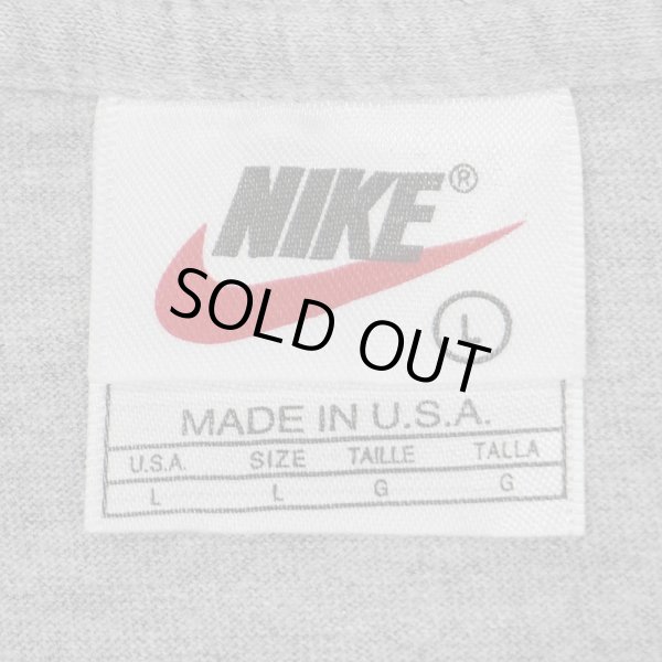 画像2: 90's NIKE ロゴプリントTシャツ "MADE IN USA" (2)