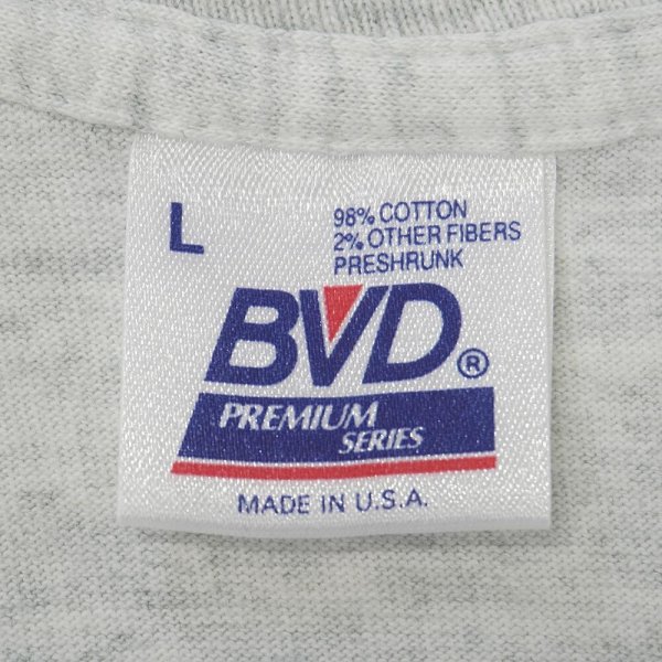画像2: 90's BVD ポケットTシャツ "MADE IN USA" (2)