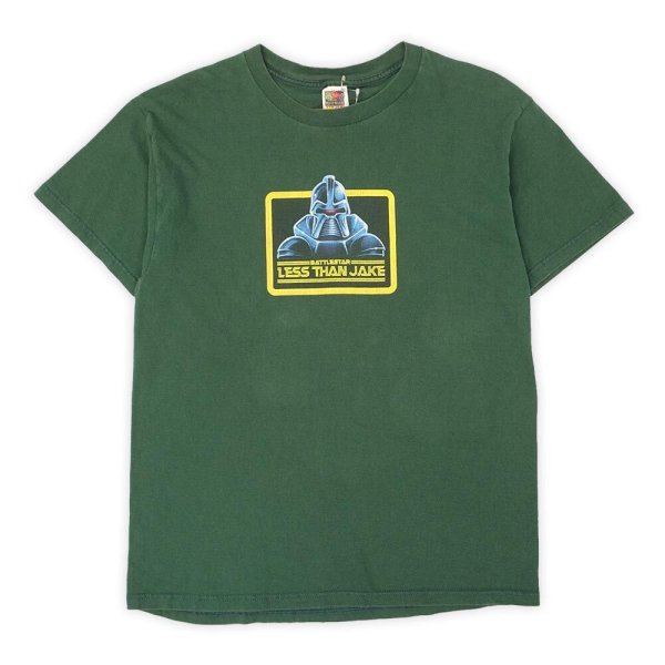 画像1: Early 00's LESS THAN JAKE バンドTシャツ "BATTLE STAR" (1)