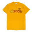 画像1: 80's adidas トレフォイルロゴ プリントTシャツ (1)