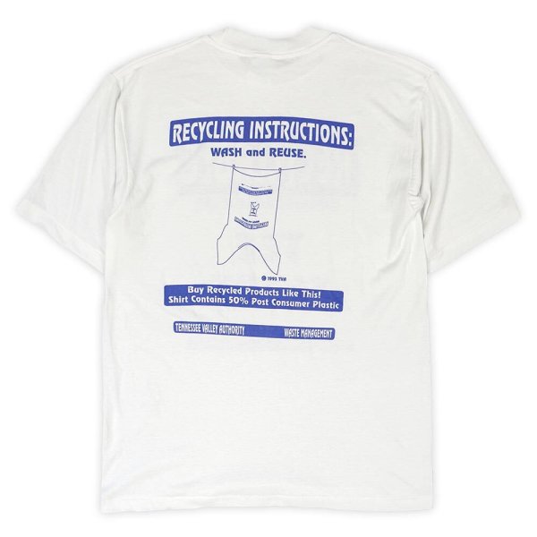 画像2: 90's Tennesee Valley Authority 両面プリントTシャツ "MADE IN USA" (2)