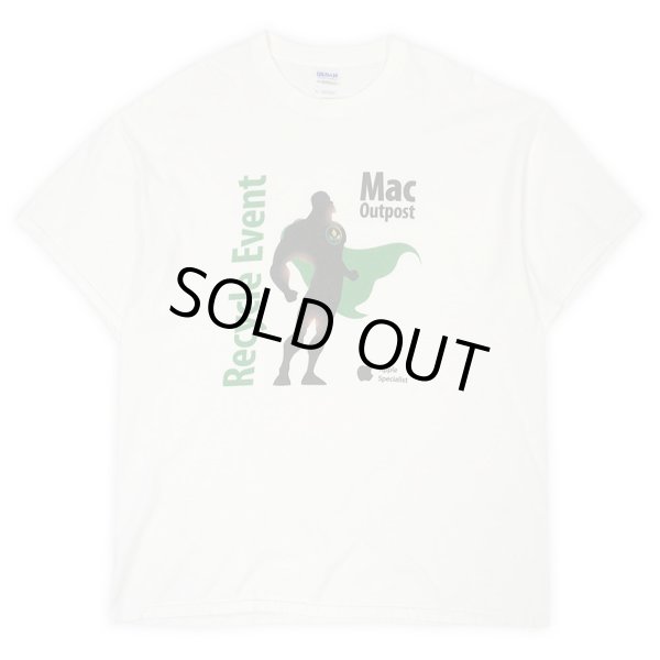 画像1: 00's Apple "Mac Outpost" プリントTシャツ (1)