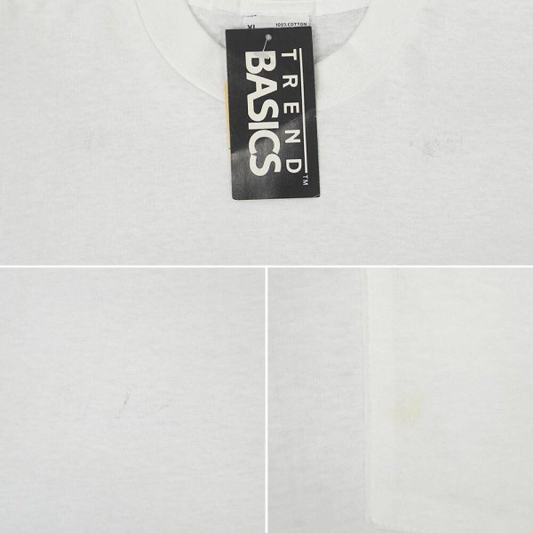 画像5: 90's TREND BASICS ブランク ポケットTシャツ "MADE IN USA / DEADSTOCK" (5)