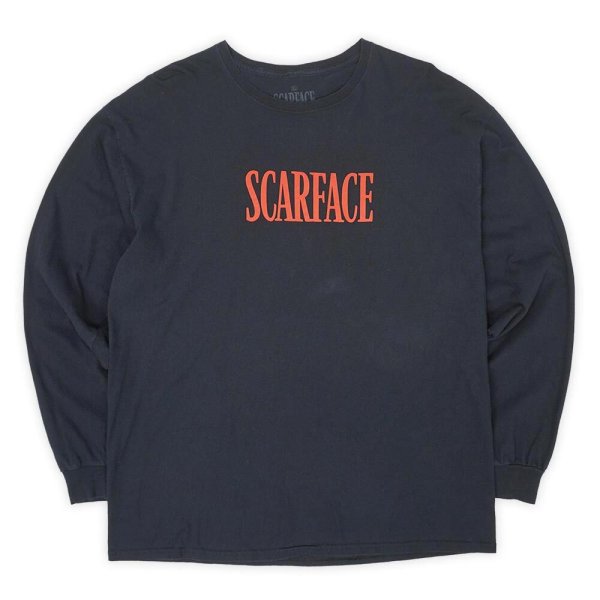 画像1: 00's SCARFACE L/S 両面プリントTシャツ (1)