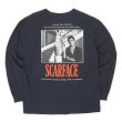 画像2: 00's SCARFACE L/S 両面プリントTシャツ (2)