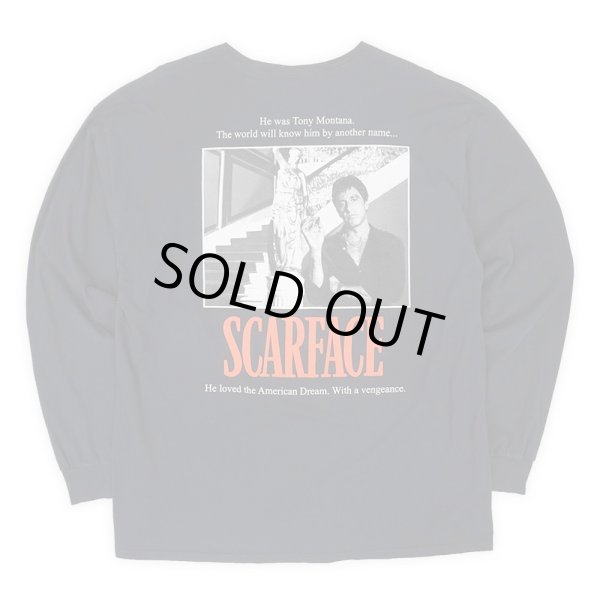 画像2: 00's SCARFACE L/S 両面プリントTシャツ (2)