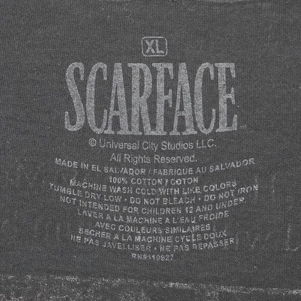 画像3: 00's SCARFACE L/S 両面プリントTシャツ (3)
