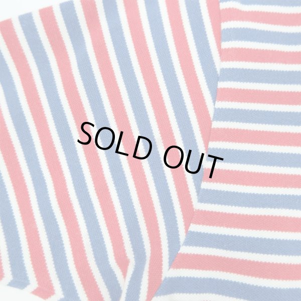 画像3: 90's Polo Ralph Lauren マルチボーダー柄 ポロシャツ “TRICOLORE” (3)