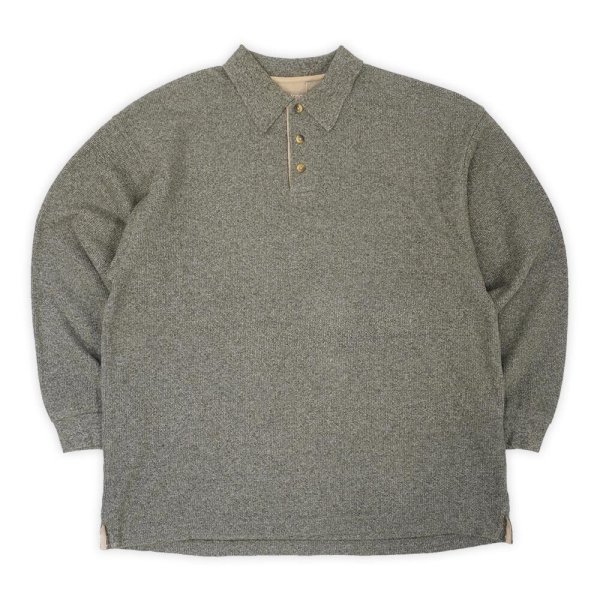 画像1: 90's KHAKI'S by ARROW コットンニットポロシャツ (1)