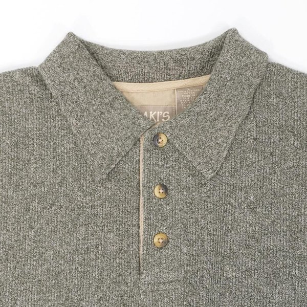 画像3: 90's KHAKI'S by ARROW コットンニットポロシャツ (3)