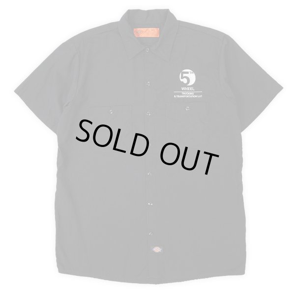 画像1: 00's Dickies S/S ワークシャツ (1)