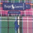 画像2: Early 90's Polo Ralph Lauren シアサッカー ボタンダウンシャツ (2)