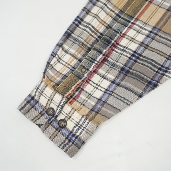 画像4: 90's Eddie Bauer フランネルシャツ "白タグ" (4)