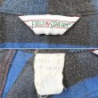 画像2: 80's Field & Stream ブロックチェック柄 ヘビーネルシャツ "BLUE×BLACK / MADE IN USA / FIVE BROTHER OEM" (2)