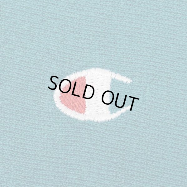 画像3: 90's Champion リバースウィーブ スウェット "目付き / SEA GREEN / MADE IN USA" (3)