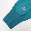 画像4: 90's Champion リバースウィーブ スウェット "目付き / SEA GREEN / MADE IN USA" (4)