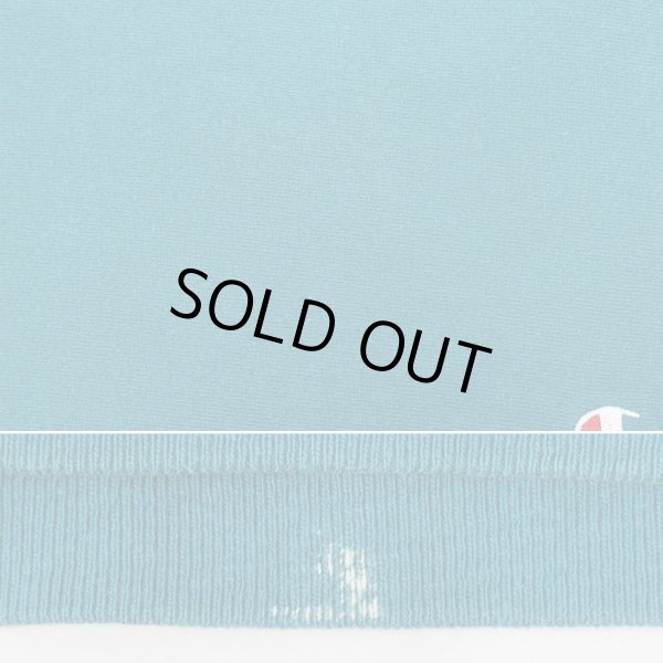 画像5: 90's Champion リバースウィーブ スウェット "目付き / SEA GREEN / MADE IN USA" (5)