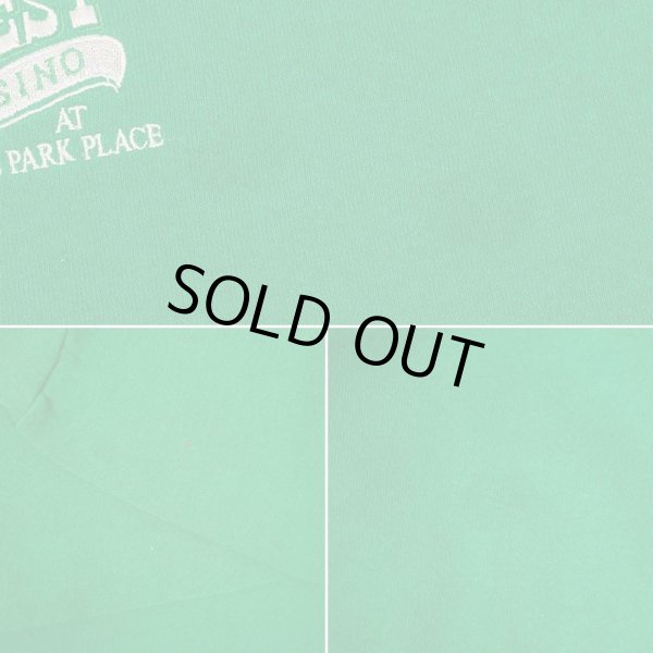 画像4: 90's THE WILD WILD WEST CASINO 企業ロゴ刺繍 スウェット "MADE IN USA" (4)