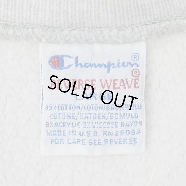 画像3: 90's Champion リバースウィーブ スウェット "MADE IN USA" (3)