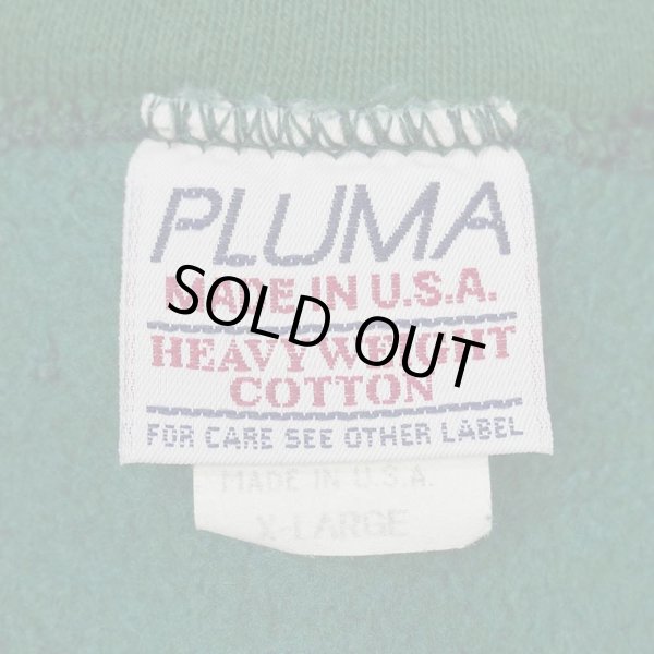 画像2: 90's PLUMA リバースウィーブタイプ ブランクスウェット "MADE IN USA" (2)