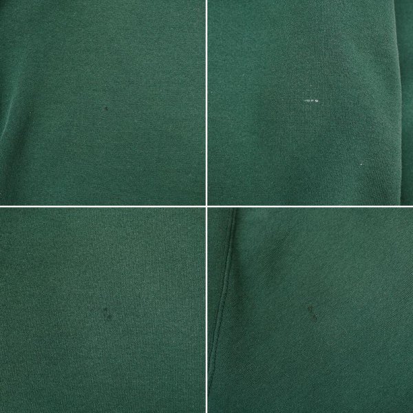 画像5: 90's RUSSELL 前V ブランクスウェット "MADE IN USA / GREEN" (5)