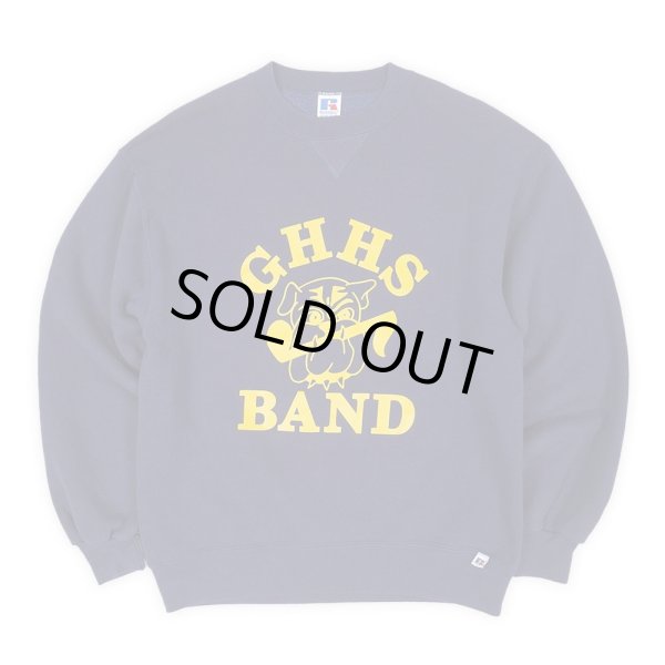 画像1: 90's RUSSELL プリントスウェット "GHHS BAND / MADE IN USA" (1)