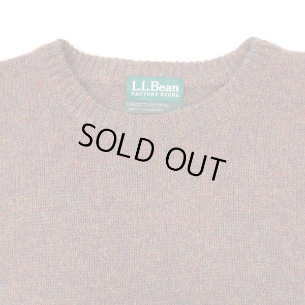 画像3: 00's L.L.Bean シェットランドウール ニット (3)